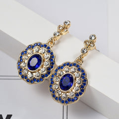 Creative Sapphire Fashion Diamond Jewelry Women's Earrings