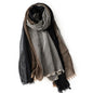 Autumn And Winter Leisure Style Simple Pure Cotton Scarf