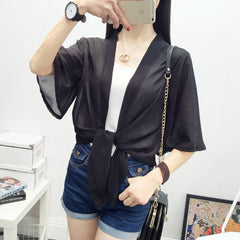 Chiffon Shirt Shawl All-match Sunscreen Air Conditioner