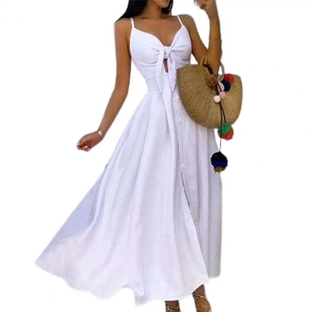 Women's Sling Long Dresses