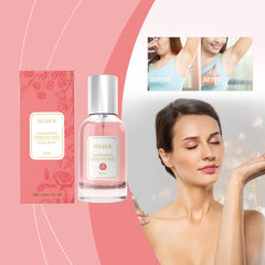 بخاخ ماء عطر EELHOE Rose Body Hair Eau De Parfum Spray منعش وأنيق مع رائحة عطرية ساحرة