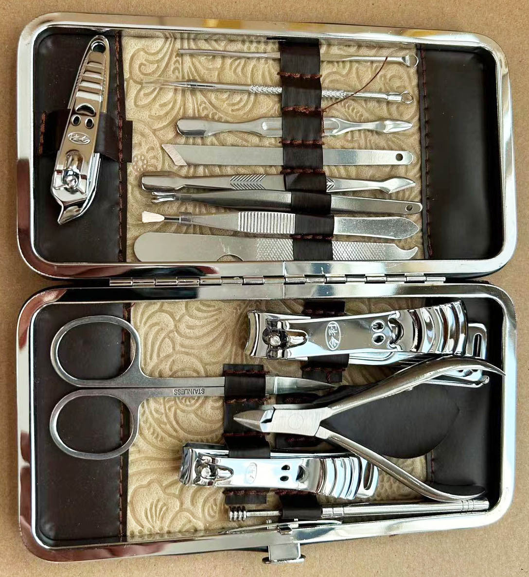 Portable Stainless Steel Nail Clippers Suit