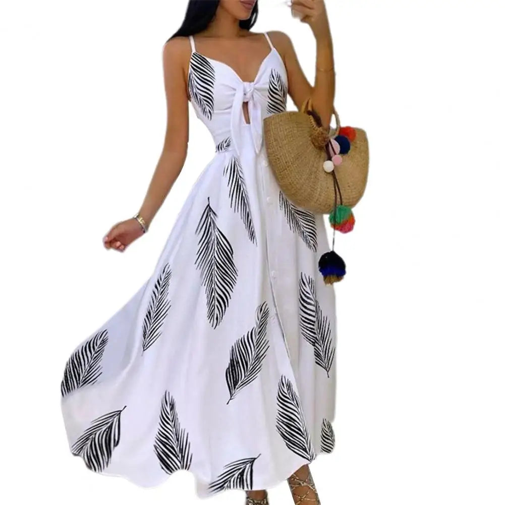 Women's Sling Long Dresses