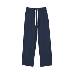 Summer Thin Loose Straight Cotton And Linen Casual Pants