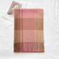 Artificial Cashmere Scarf Thickened Warm Tassel Shawl