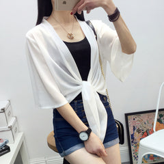 Chiffon Shirt Shawl All-match Sunscreen Air Conditioner